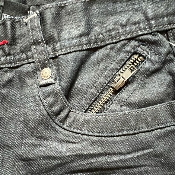 😊3/$30 Boys Sz 8 Calvin Klein Denim shorts NWT🏷 - Picture 7 of 8